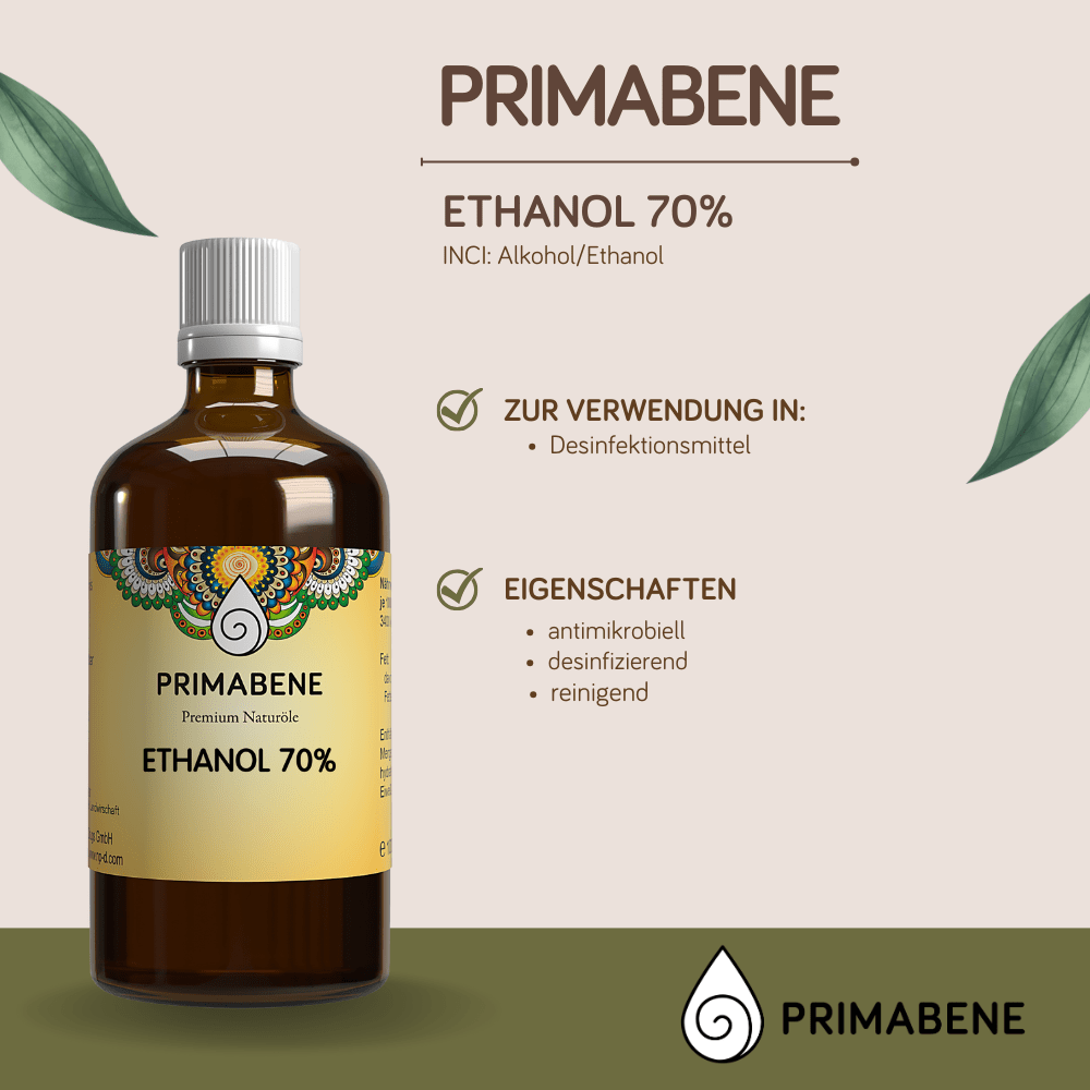 Bild von Ethanol 70% , unvergällt und versteuert
